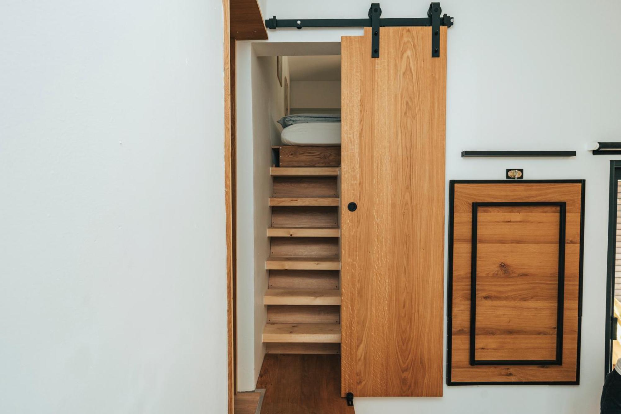 Modernes Tinyhouse Trailer Cabins Am Waldrand - Mit Seezugang Eging Esterno foto
