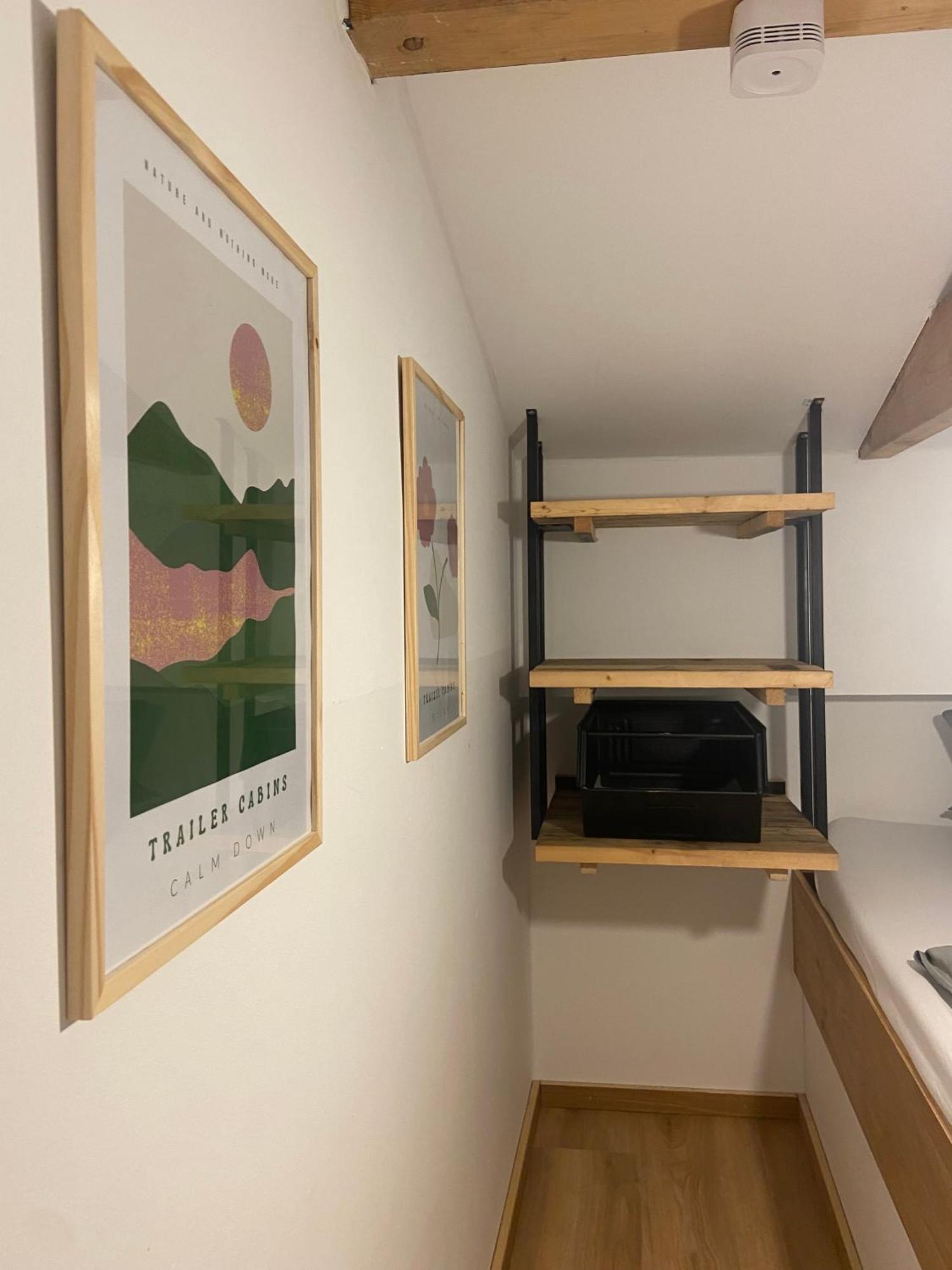 Modernes Tinyhouse Trailer Cabins Am Waldrand - Mit Seezugang Eging Esterno foto