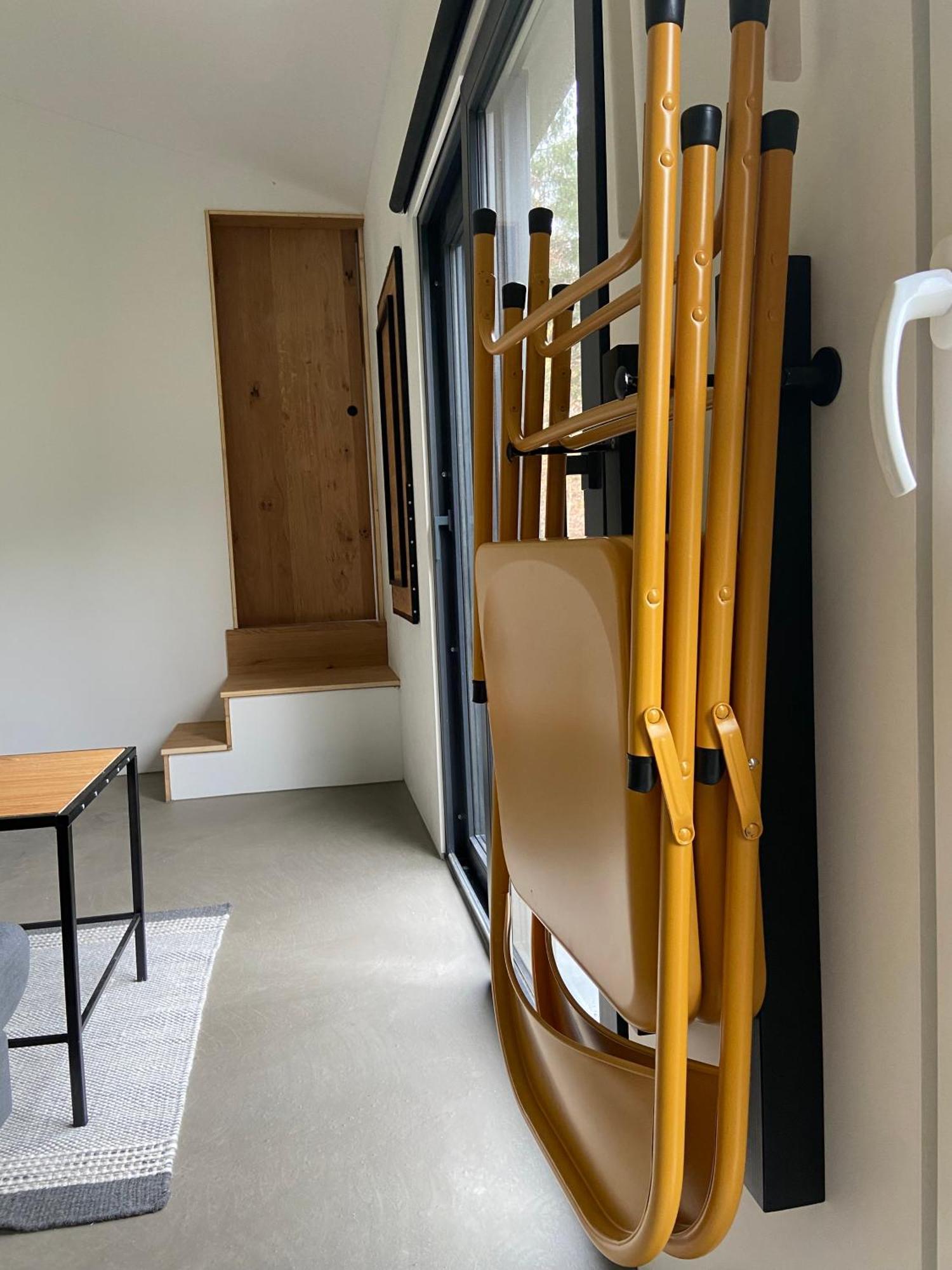 Modernes Tinyhouse Trailer Cabins Am Waldrand - Mit Seezugang Eging Esterno foto