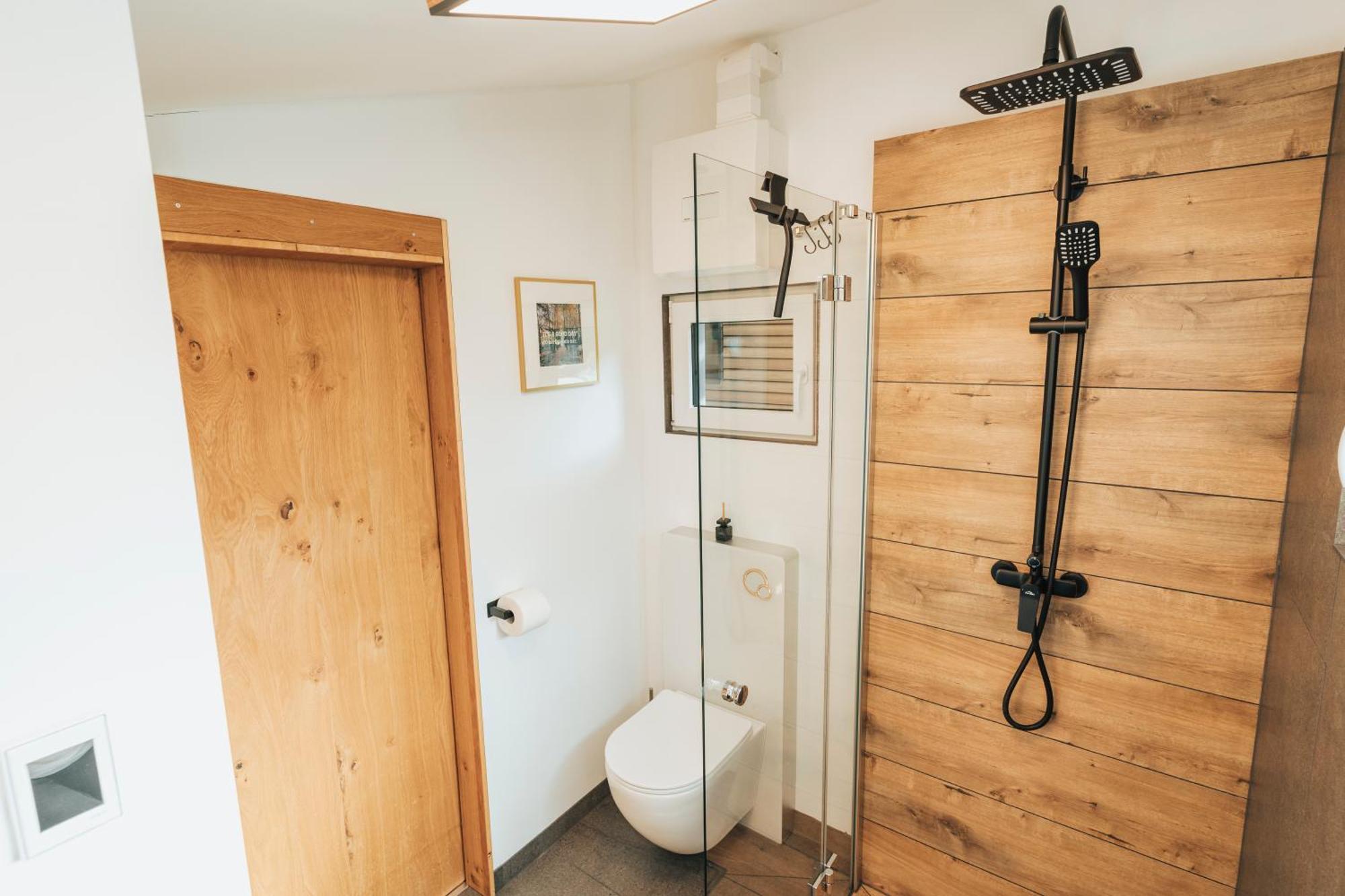 Modernes Tinyhouse Trailer Cabins Am Waldrand - Mit Seezugang Eging Esterno foto