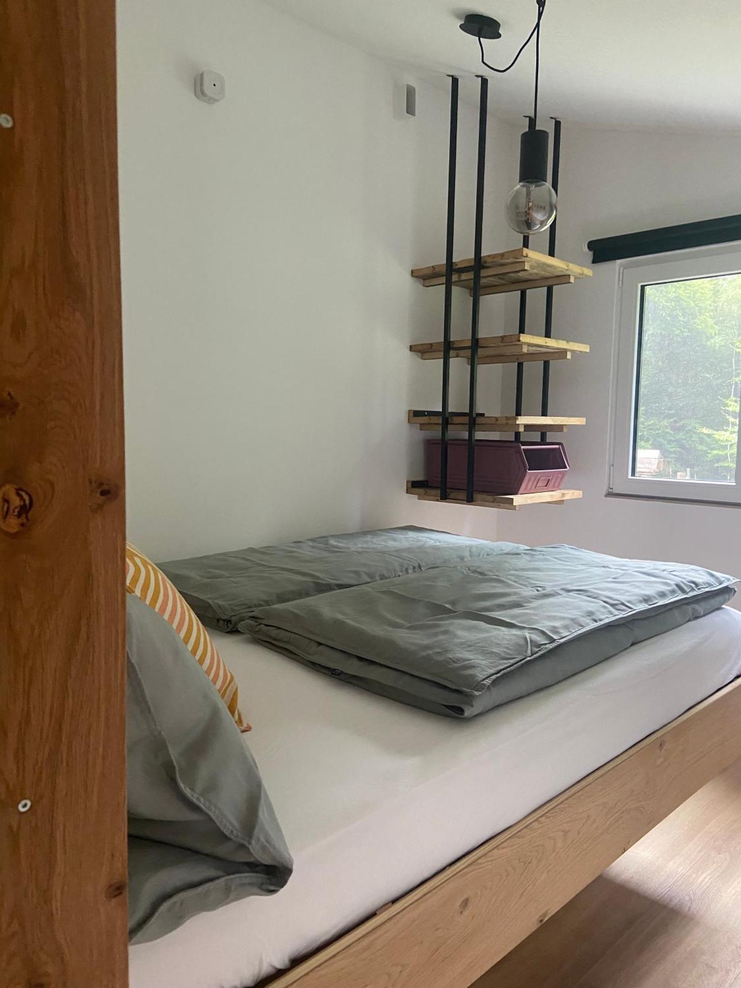 Modernes Tinyhouse Trailer Cabins Am Waldrand - Mit Seezugang Eging Esterno foto